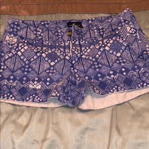 American eagle midi shorts